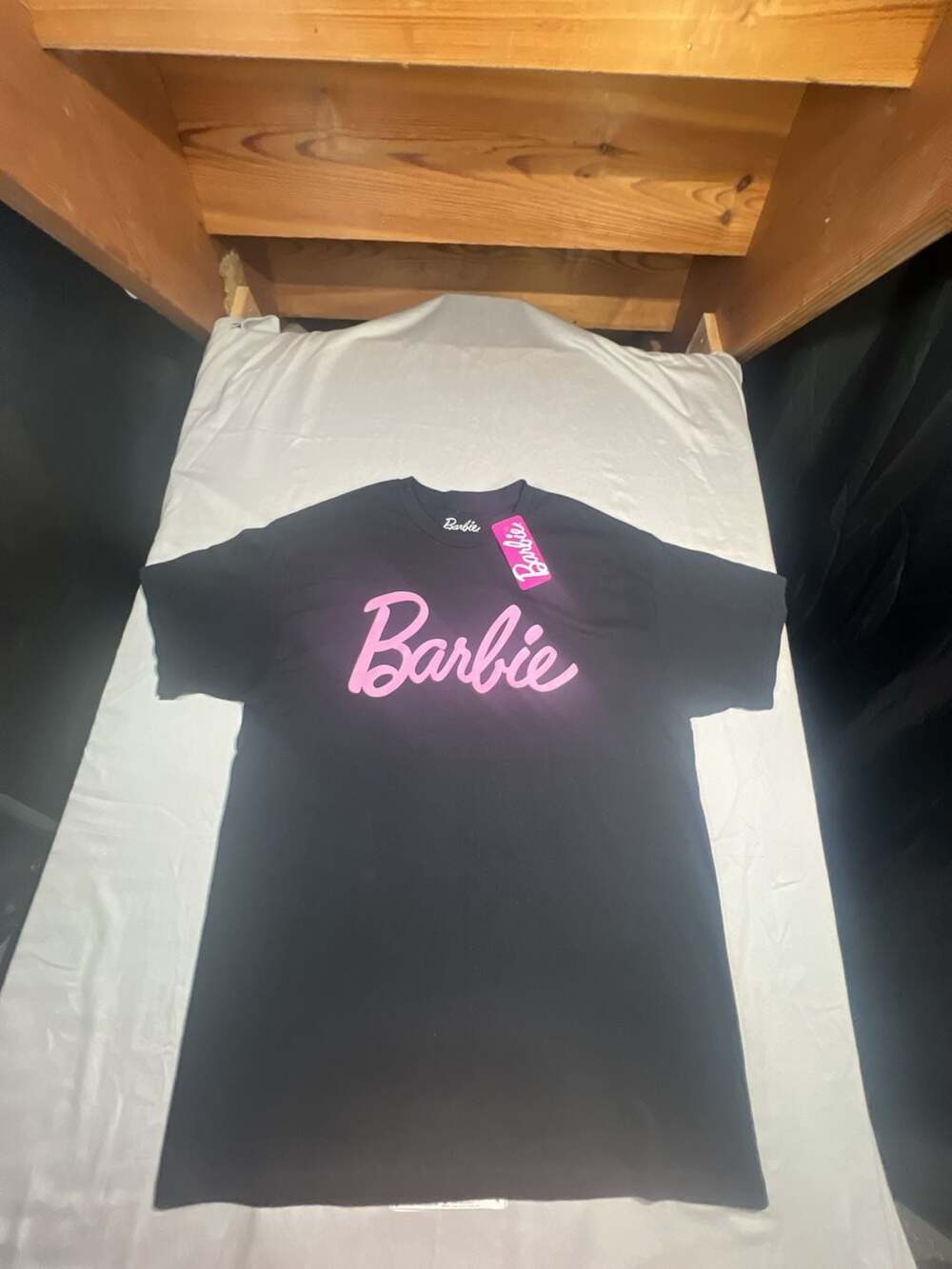 Barbie Classic Logo Graphic T-Shirt in Black